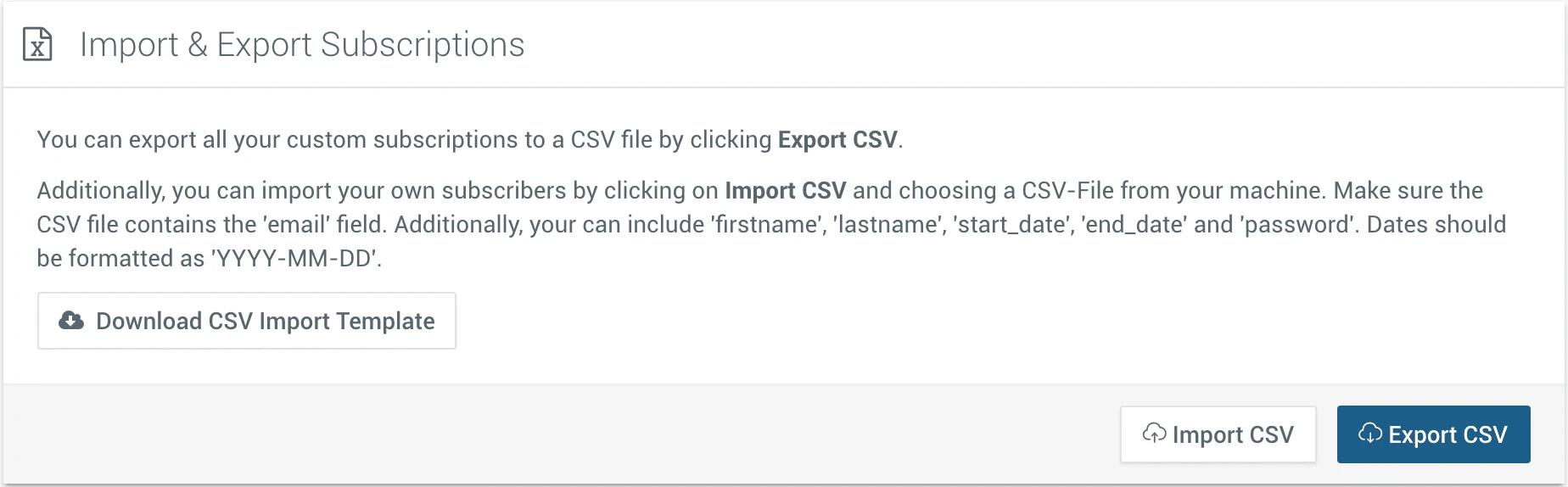 import export subscribers-1