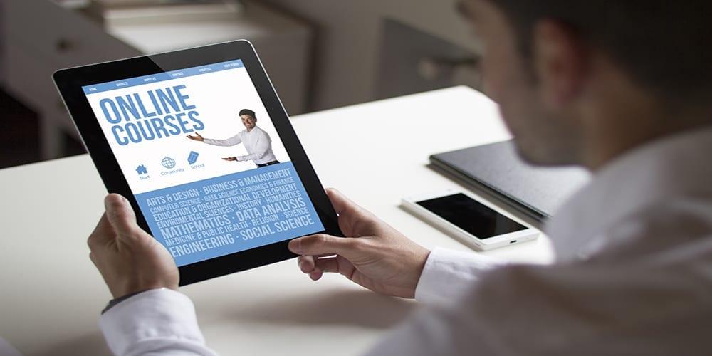Publishing courses online