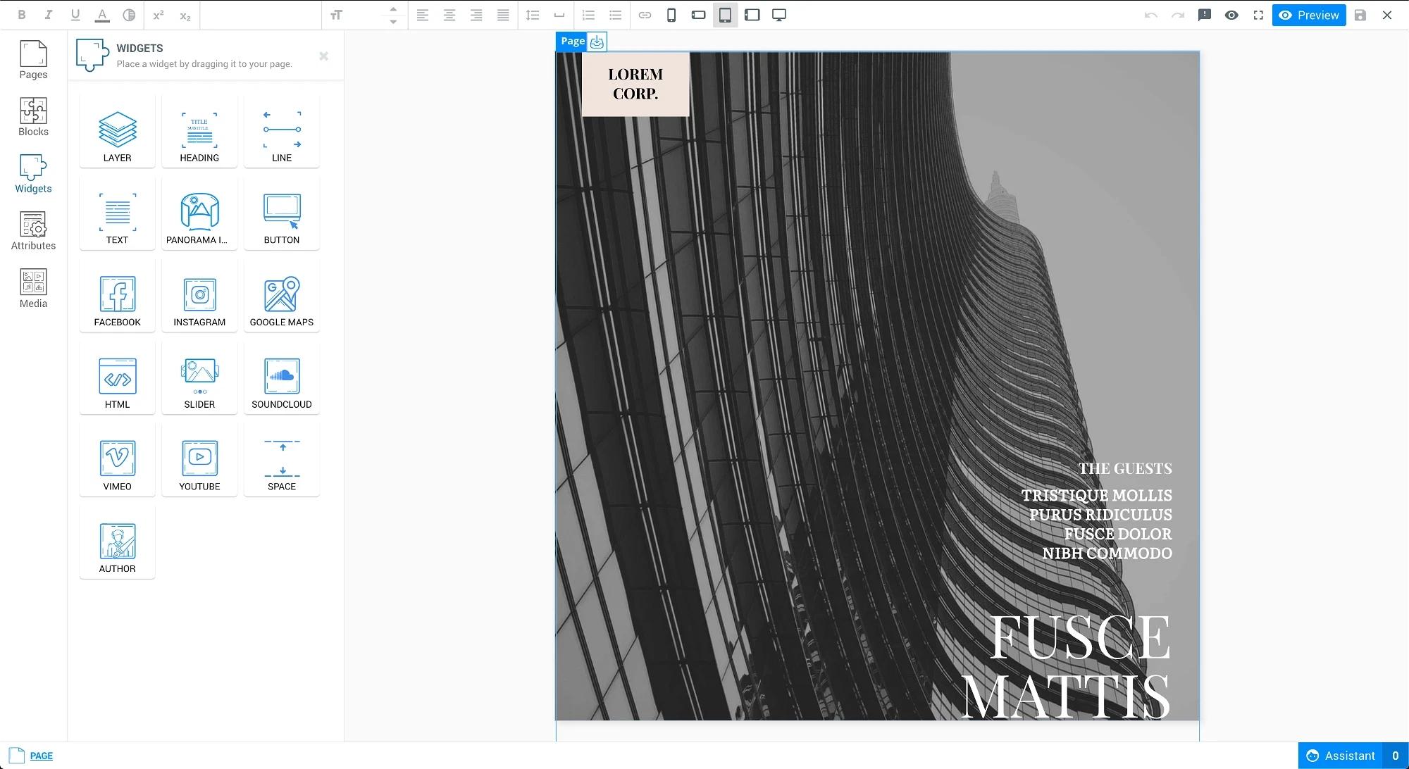 Fully Responsive E-book Content