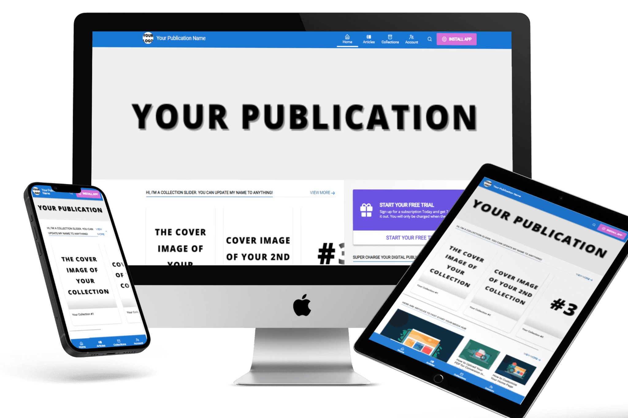 Your publication in many devices