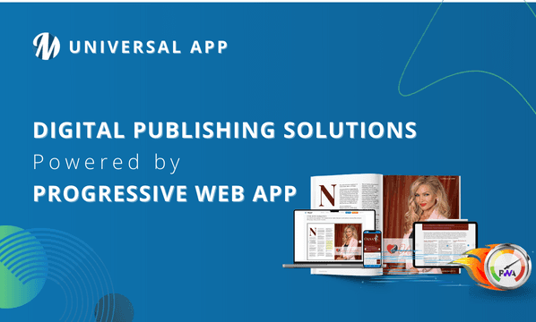 Digital Publishing Solution powered by progressive web app