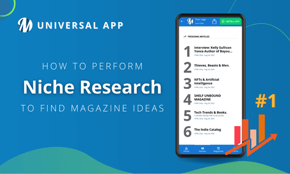 how to perform niche research for your digital magazine