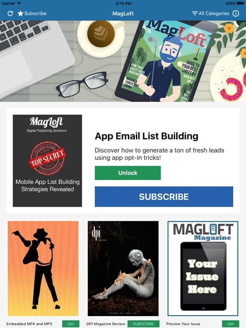 new-magloft-ios-app-shelf-design