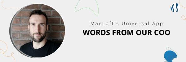 words from our coo magloft universal app april newsletter