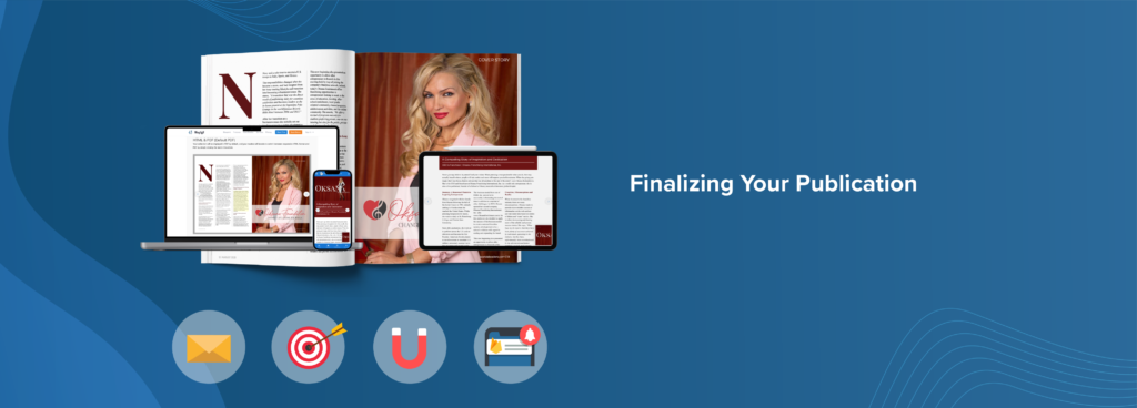 Finalizing Your Publication magloft universal app