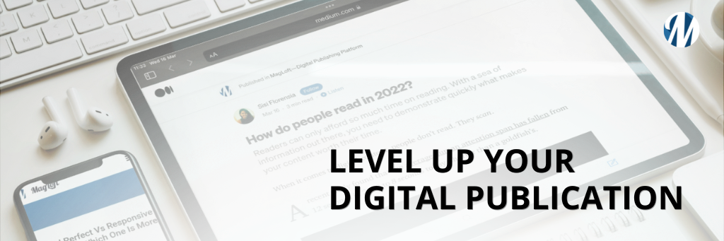 level up your digital publication magloft universal app