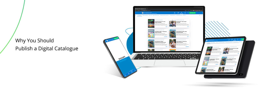 why you should publish a digital catalogue using magloft