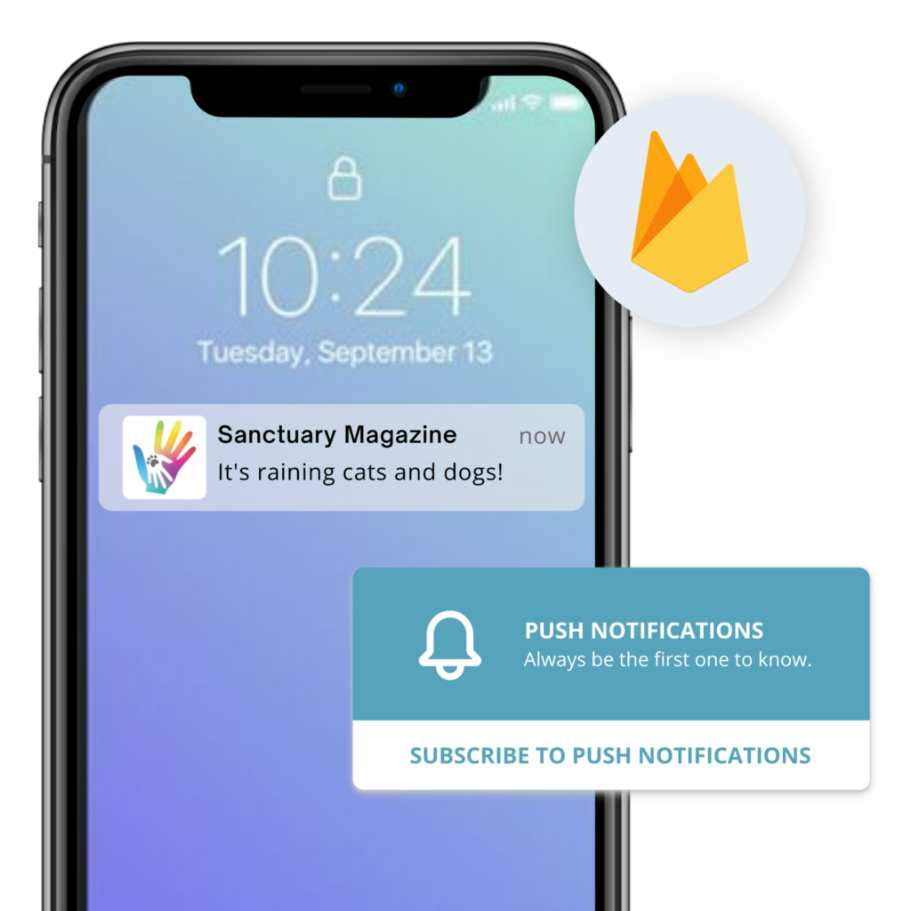 send push notifications from your digital publication using magloft's universal app and google firebase